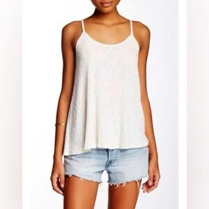 Love, Zoe Ribbed Knit Tank, Sz. S
